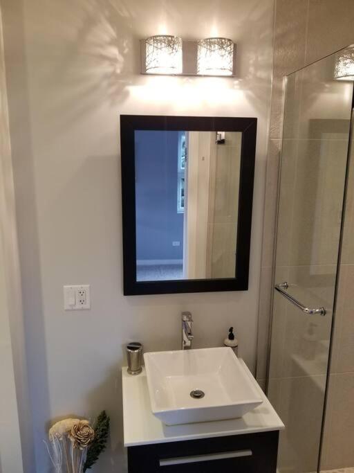 Nice And Cozy. Sleeps 5. Apartment Chicago Bagian luar foto